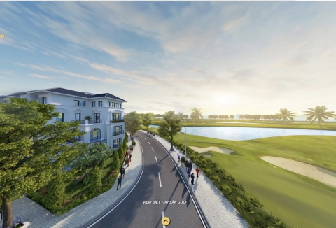 Biệt thự nghỉ dưỡng view sân golf dragon ocean đồ sơn