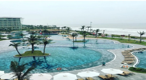 Quảng trường biển tại dự án dragon ocean Đồ Sơn