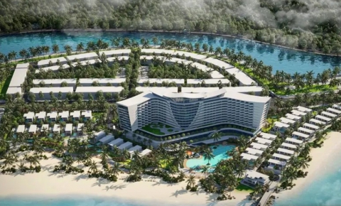 Vị trí của dự án khu du lịch quốc tế Đồi Rồng